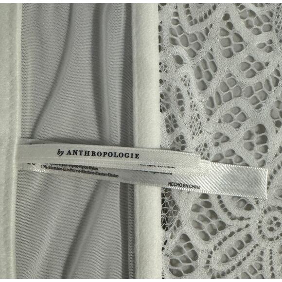 By Anthropologie Size L The Giselle Lace Bustier Intimates Feminine Romantic - Picture 4 of 8